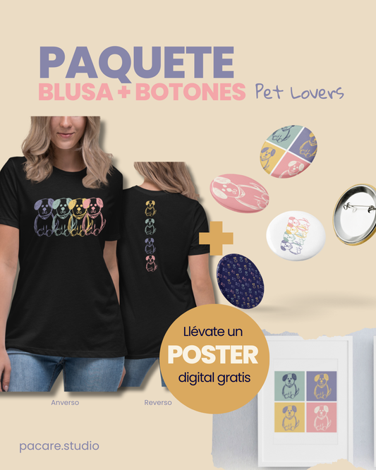 Paquete Pet Lovers wear