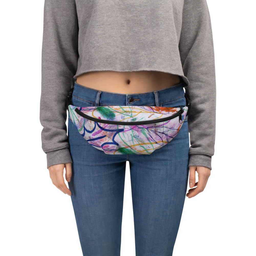 Cangurera hojas de colores