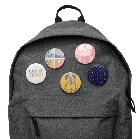 Set de botones de perrito