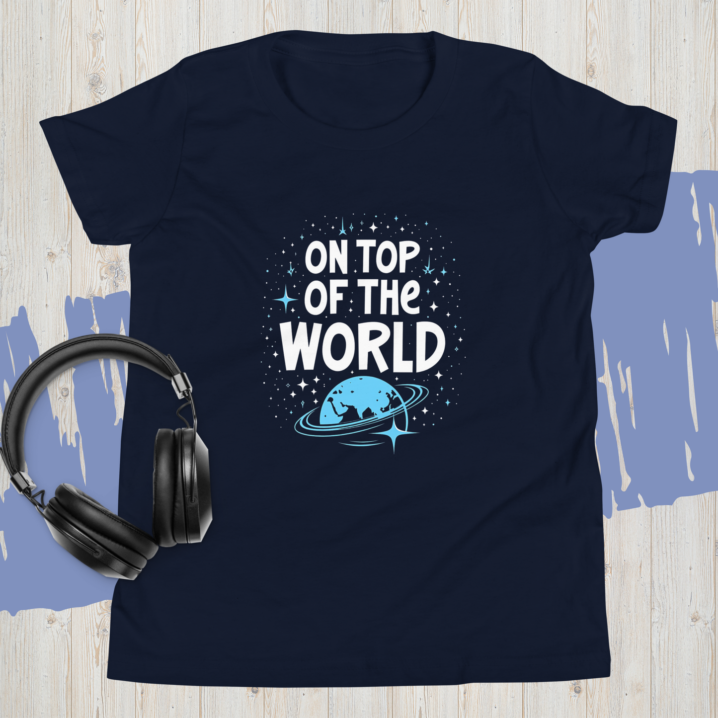Playera On Top of The World – Música, buena vibra y estilo único